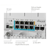 MikroTik netPower Lite 7R (CSS610-1Gi-7R-2S+OUT) – 8-Port Outdoor Gigabit Reverse PoE Switch, IP54 Weatherproof