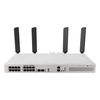 MikroTik CRS418-8P-8G-2S+5axQ2axQ-RM All-in-One PoE Switch, Router & Wi-Fi 6 Access Point – 16 GbE Ports, 2x 10G SFP+, 150W PoE