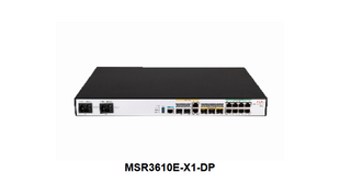 H3C MSR3610E-X1-DP Multi-Service IPv6 Ready Dual Power Supply Enterprise Router