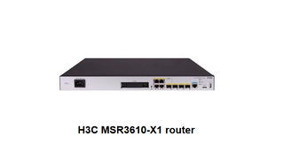 H3C MSR3610-X1 Multi-Service IPv6 Ready Dual Power Supply Enterprise Router