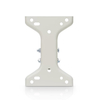 Ubiquiti UB-AM Universal Antenna Mount – Wall/Pole Mounting Bracket for airMAX & UniFi Devices, 38mm Heavy-Duty Steel Pipe, 90° Tilt Adjustment, Galvanized Steel, White