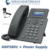 Grandstream GRP2601 IP Phone , 4 SIP Lines, HD Voice, PoE/Power Adapter, for Office & Home VoIP System