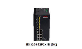 H3C IE4320-8T2P2X-EI (DC) Industrial Gigabit 8×1G RJ45 2×1G SFP 2×10G SFP+ Dual DC 24-48V Switch