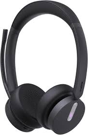 Yealink WH64 Hybrid Wireless Headset UC Certified 30hrs Battery Wideband Audio Compatible Business Bluetooth Headset 