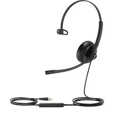 Yealink UH34 Wired USB Headset with Noise Cancelling Microphone for Office Call Center PC & Laptop (UC Certified)
