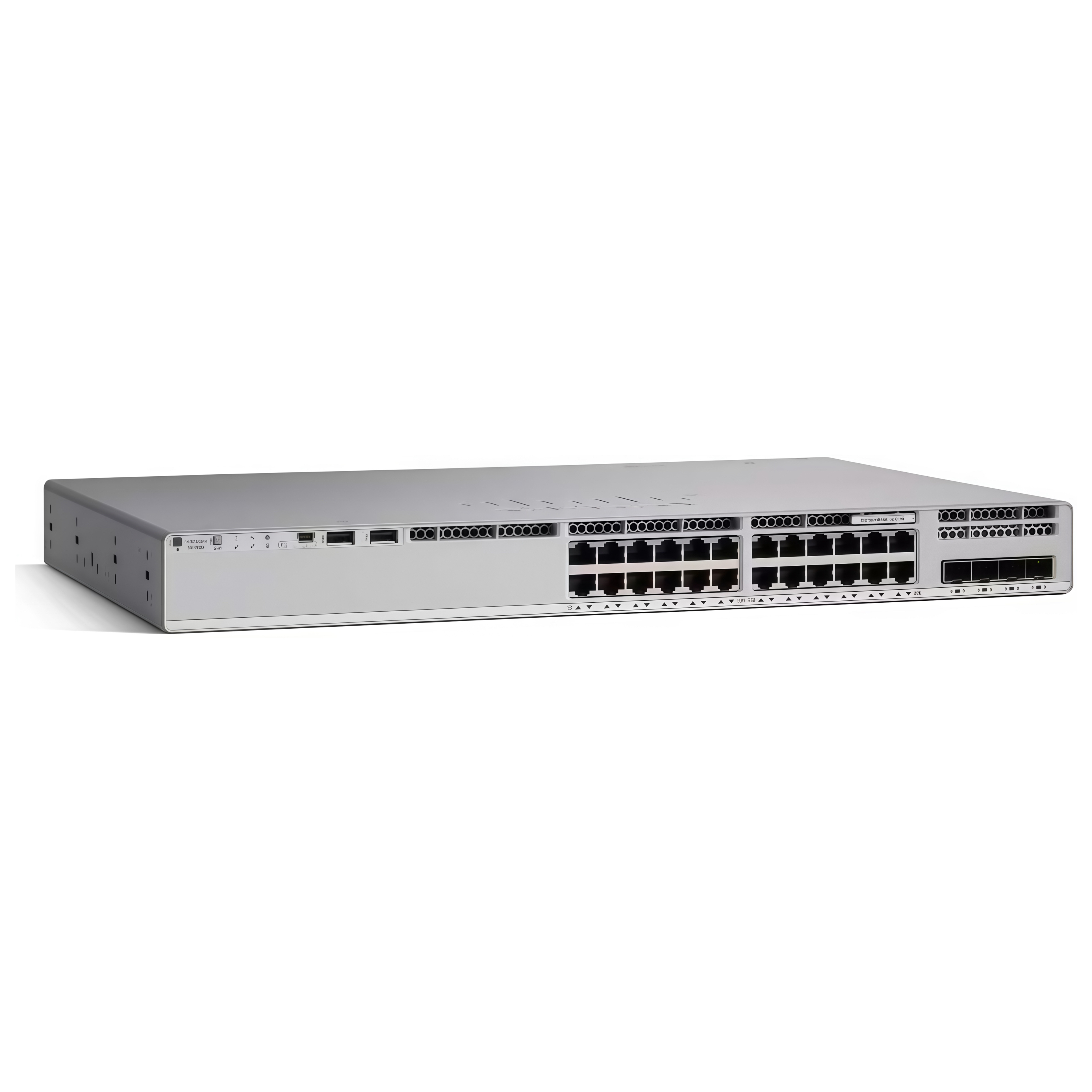C9200L-24T-4G-E, Cisco Catalyst 9200L Switch, 24xGE Data/4x1G Uplink/Essentials
